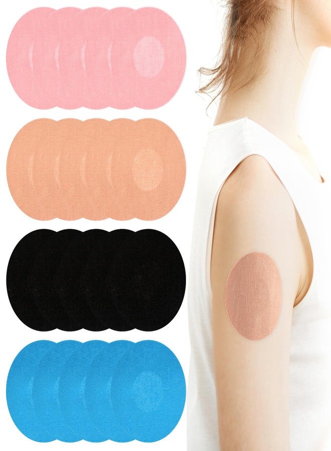 Prasacco 20 Pcs Waterproof Covers for Libre 3 Sensor, Adhesive Patches for Libre 3 Sensor, Long Fixation Skin-Friendly Breathable Covers for Bathing Swimming - Image 1
